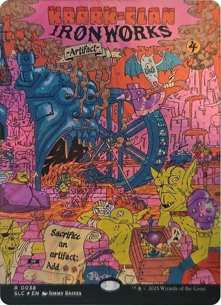 Krark-Clan Ironworks (Halo Foil) [Secret Lair Countdown Kit]