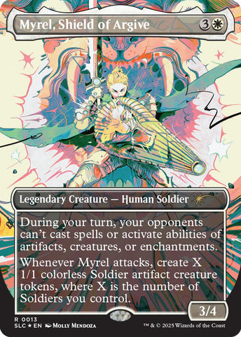 Myrel, Shield of Argive (Halo Foil) [Secret Lair Countdown Kit]