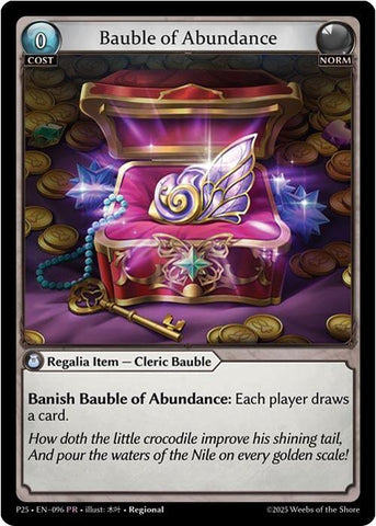Bauble of Abundance (096) [Promotional Cards]