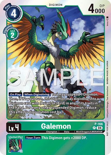 Galemon [P-166] (Event Pack 8) [Limited Card Pack -Billion Bullet-]