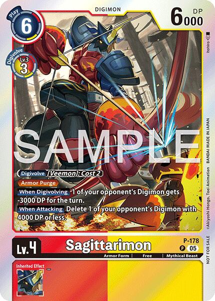 Sagittarimon [P-178] (Event Pack 8) [Promotional Cards]