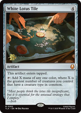 White Lotus Tile [Avatar: The Last Airbender Prerelease Cards]
