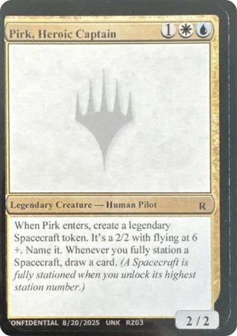 Pirk, Heroic Captain [Unknown Event]