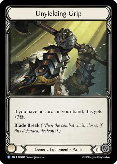 Unyielding Grip [PEN317] (Compendium of Rathe)  Cold Foil