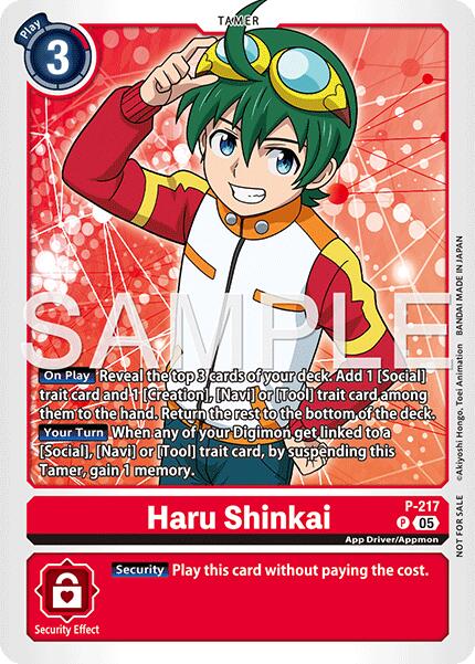 Haru Shinkai [P-217] (Official Store Tournament 2026 Vol. 1) [Promotional Cards]