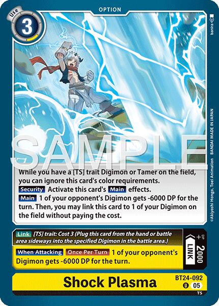 Shock Plasma [BT24-092] [Time Stranger]