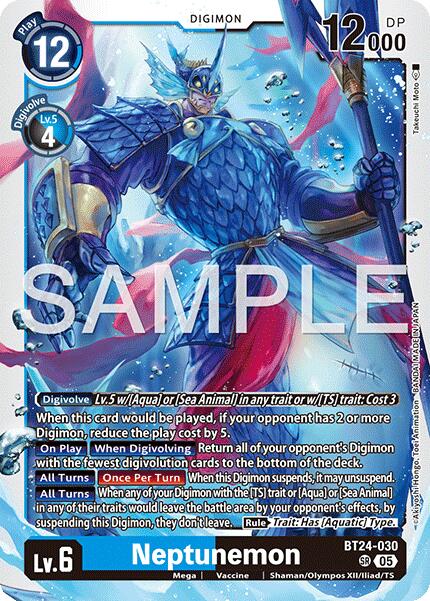 Neptunemon [BT24-030] [Time Stranger]