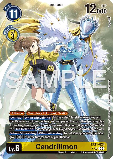 Cendrillmon [EX11-024] (Alternate Art) [Dawn of Liberator]