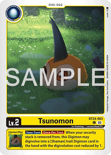 Tsunomon [BT24-003] [Time Stranger]