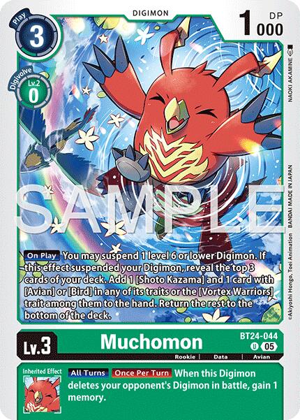 Muchomon [BT24-044] [Time Stranger]