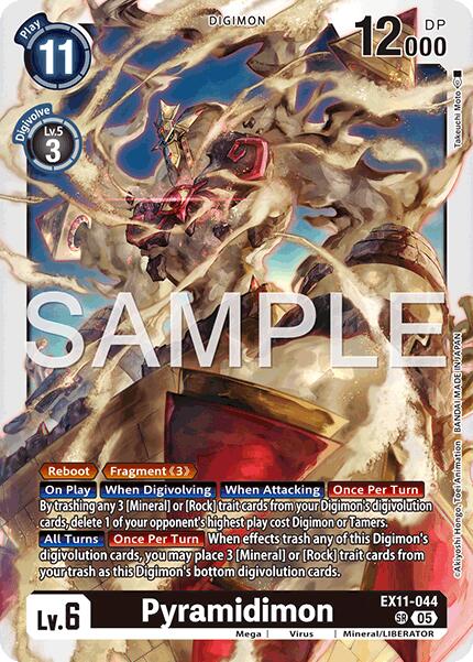 Pyramidimon [EX11-044] [Dawn of Liberator]