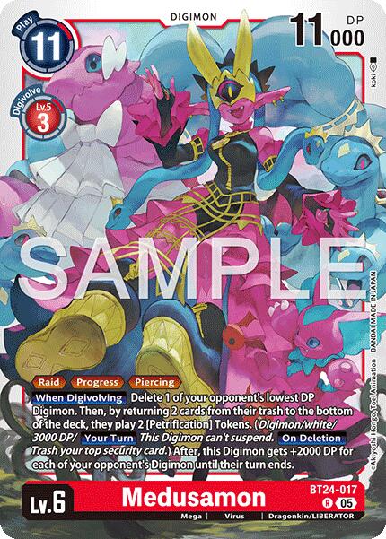 Medusamon [BT24-017] [Time Stranger]