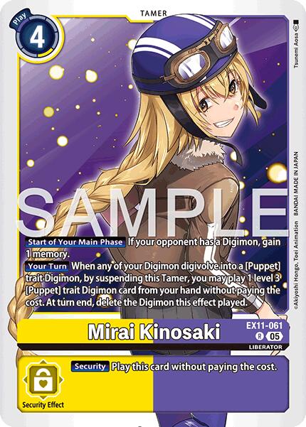 Mirai Kinosaki [EX11-061] [Dawn of Liberator]