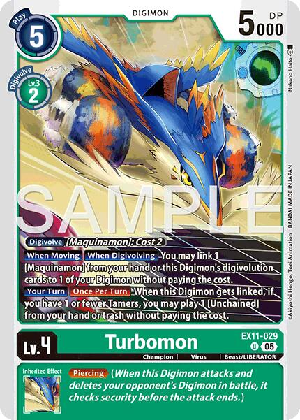 Turbomon [EX11-029] [Dawn of Liberator]
