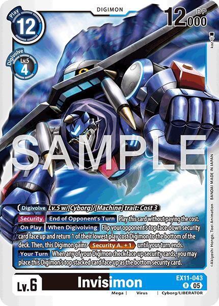 Invisimon [EX11-043] [Dawn of Liberator]