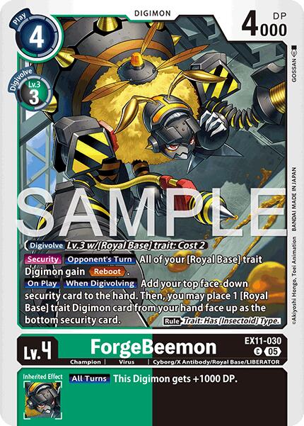 ForgeBeemon [EX11-030] [Dawn of Liberator]
