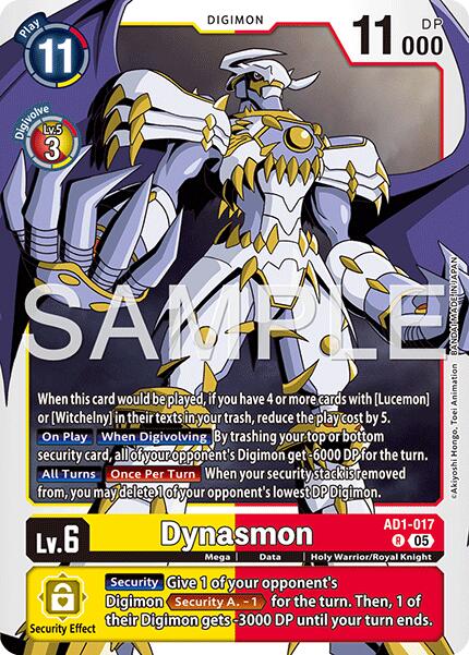 Dynasmon [AD1-017] [Advanced Booster Digimon Generation]