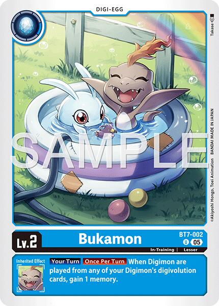 Bukamon [BT7-002] (Reprint) [Advanced Booster Digimon Generation]