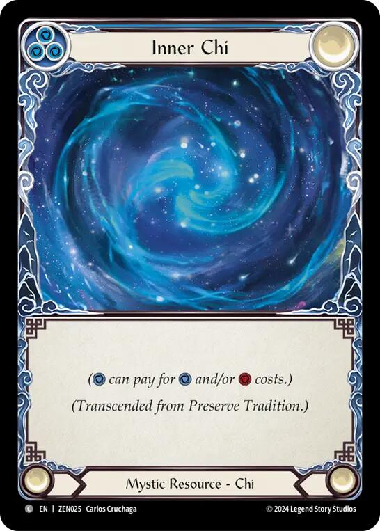 Preserve Tradition // Inner Chi [ZEN025] (Part the Mistveil Zen Blitz Deck)