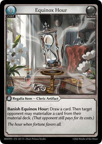 Equinox Hour (021) [Radiant Origins: Pantheon]