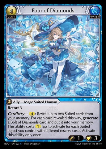 Four of Diamonds (223) [Radiant Origins]