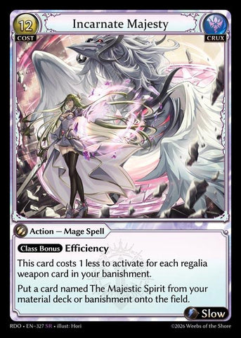 Incarnate Majesty (327) [Radiant Origins]