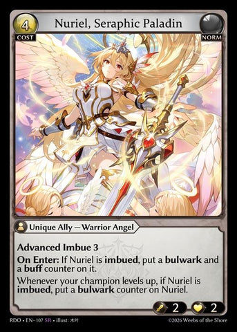 Nuriel, Seraphic Paladin (107) [Radiant Origins]