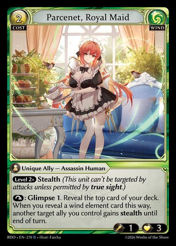 Parcenet, Royal Maid (270) [Radiant Origins]