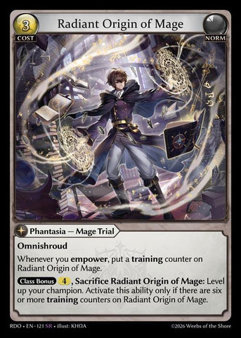 Radiant Origin of Mage (121) [Radiant Origins]