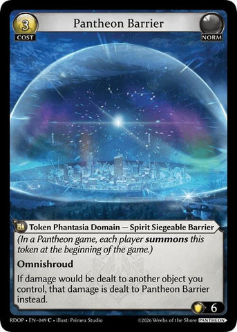 Pantheon Barrier (49) [Radiant Origins: Pantheon]