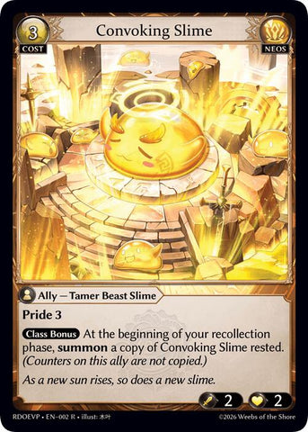 Convoking Slime (002) [Radiant Origins Event Pack]