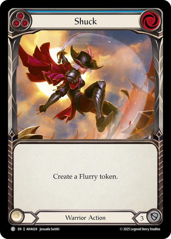 Shuck (Blue) [AHA024] (Armory Deck Origins: Hala)