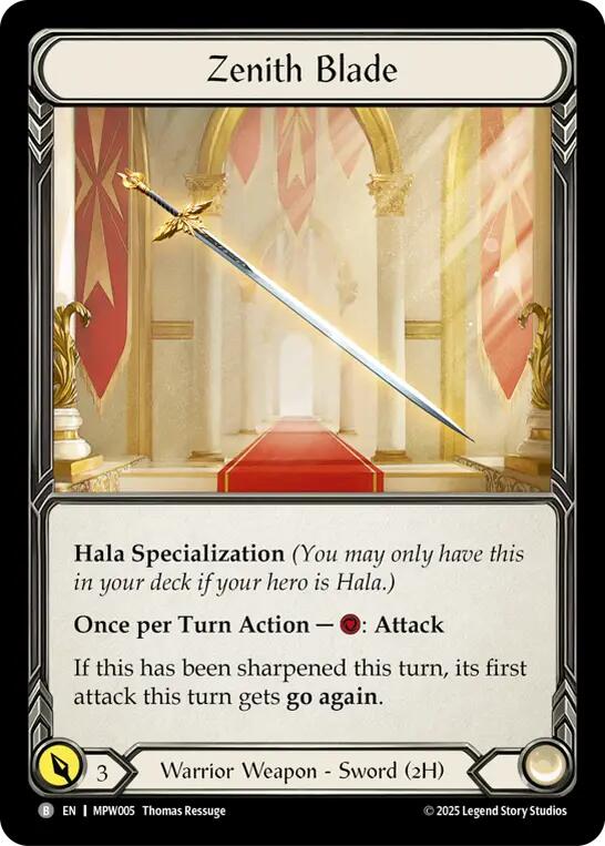 Zenith Blade [MPW005] (Mastery Pack Warrior)