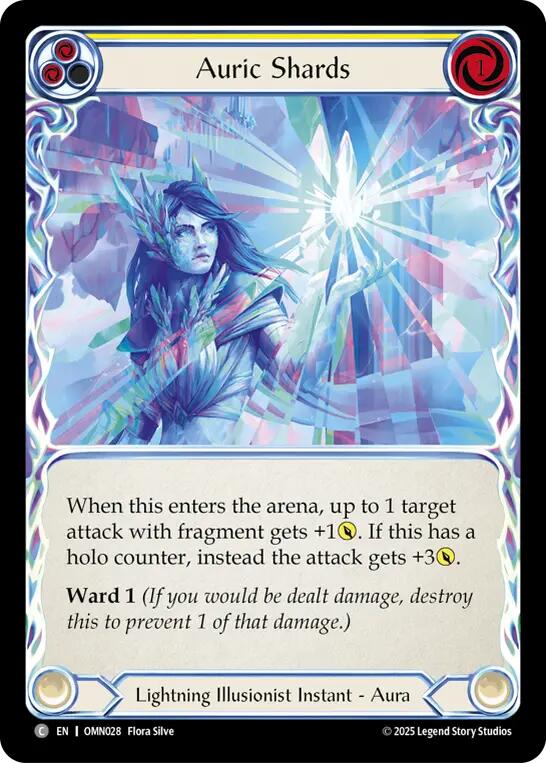 Auric Shards (Yellow) [OMN028] (Omens of the Third Age)