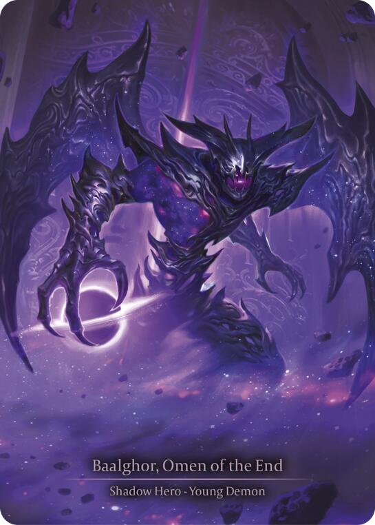 Baalghor, Omen of the End (Marvel) [IAR159-MV] (Omens of the Third Age)  Cold Foil
