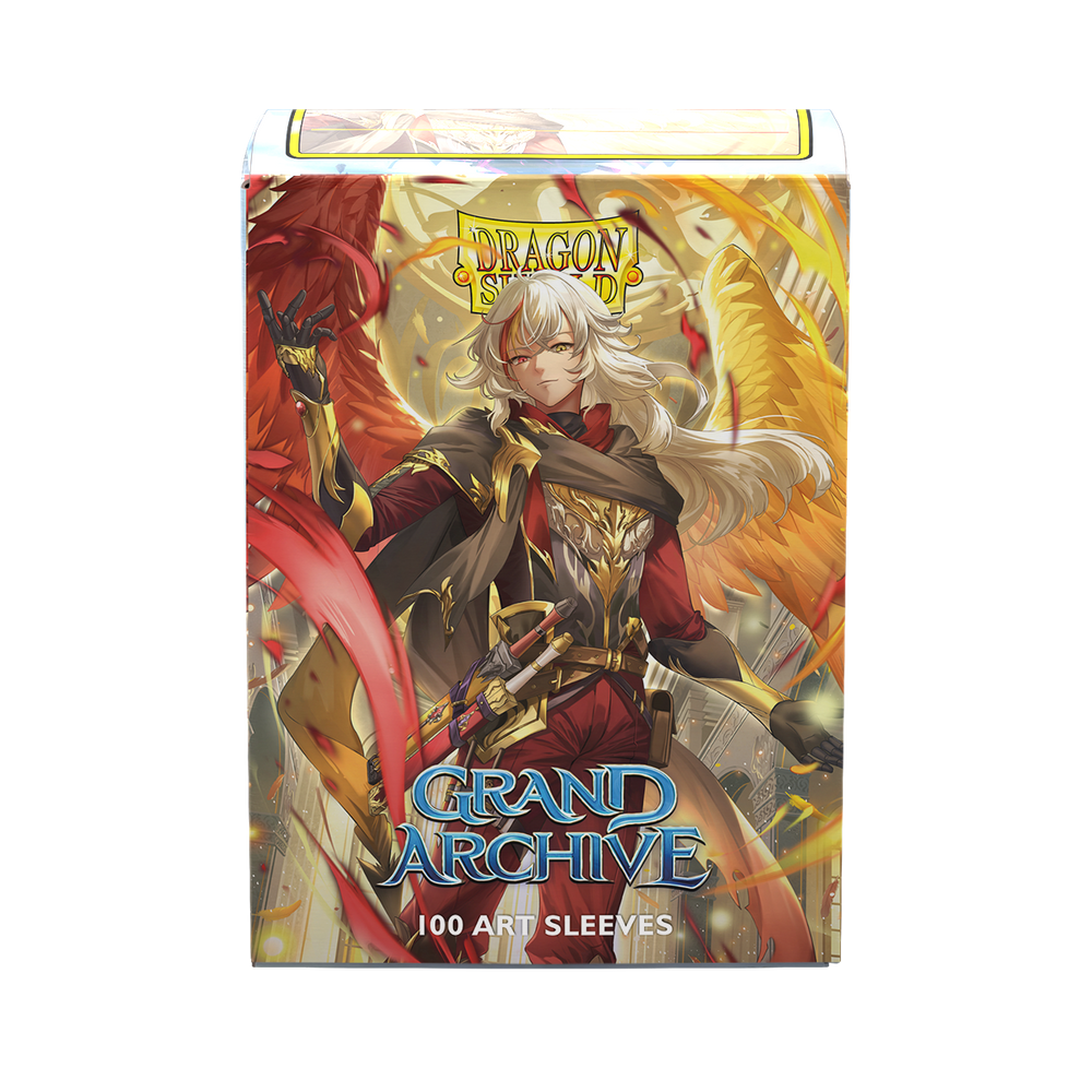 Dragon Shield: Standard 100ct Sleeves - Grand Archive (Azrael, Archangel of Materia)