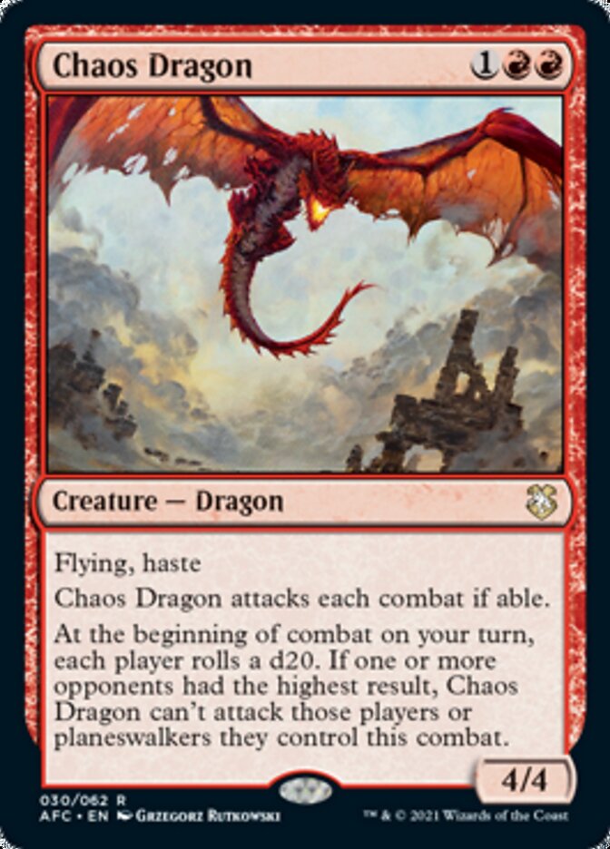 Chaos Dragon [Dungeons & Dragons: Adventures in the Forgotten Realms C
