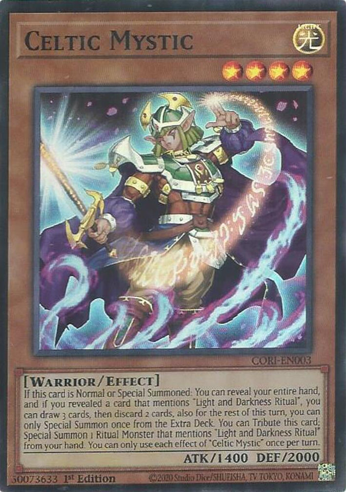 Celtic Mystic [CORI-EN003] Super Rare