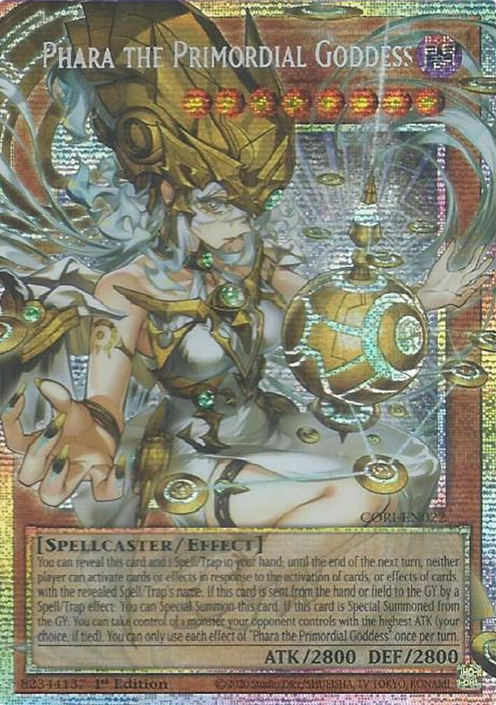 Phara the Primordial Goddess (Starlight Rare) (Extended Art) [CORI-EN022] Starlight Rare