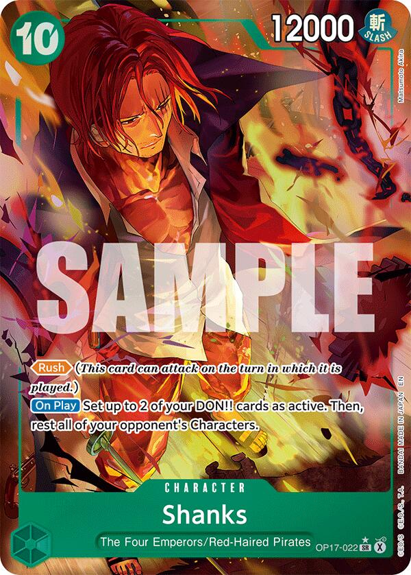 Shanks (Alternate Art) [The World's Strongest Warriors]