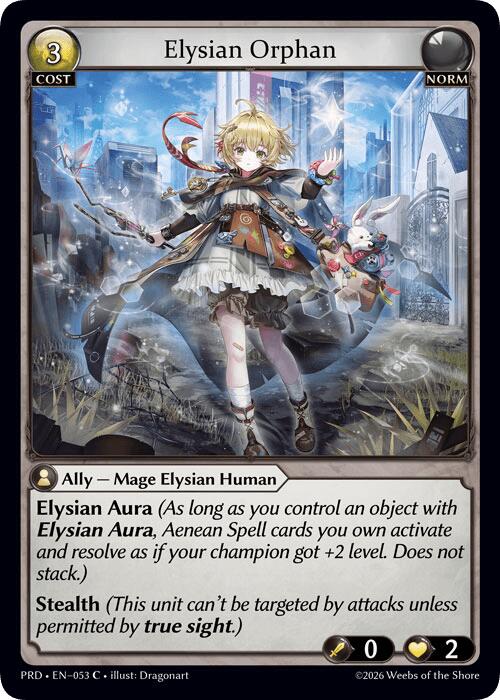 Elysian Orphan (53) [.asphodel/paradise]