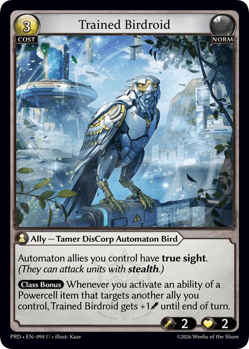 Trained Birdroid (94) [.asphodel/paradise]