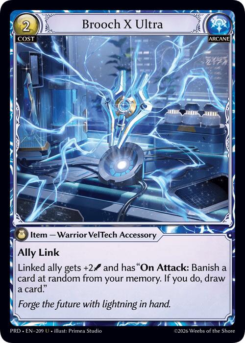 Brooch X Ultra (Interference Curio Foil) (209) [.asphodel/paradise]