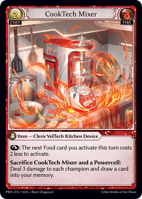 CookTech Mixer (Interference Curio Foil) (110) [.asphodel/paradise]