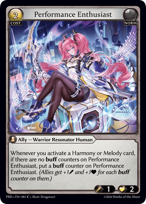 Performance Enthusiast (Interference Curio Foil) (81) [.asphodel/paradise]