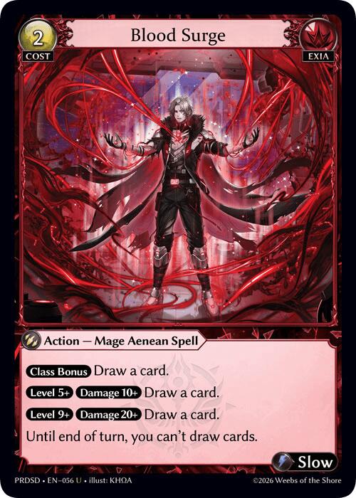 Blood Surge (56) [.asphodel/paradise Starter Decks]