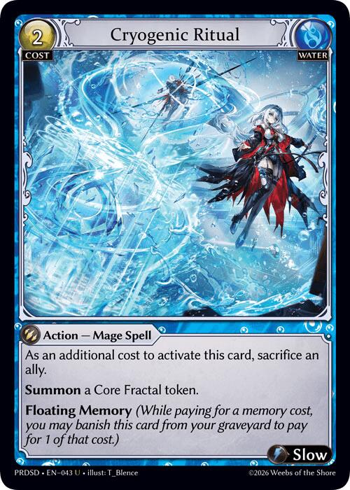 Cryogenic Ritual (43) [.asphodel/paradise Starter Decks]