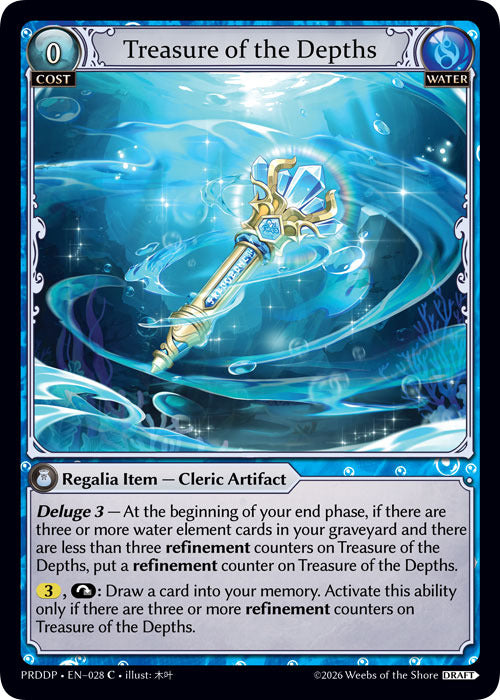 Treasure of the Depths (28) [.asphodel/paradise Draft Pack]