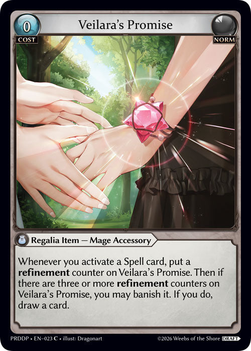 Veilara's Promise (23) [.asphodel/paradise Draft Pack]