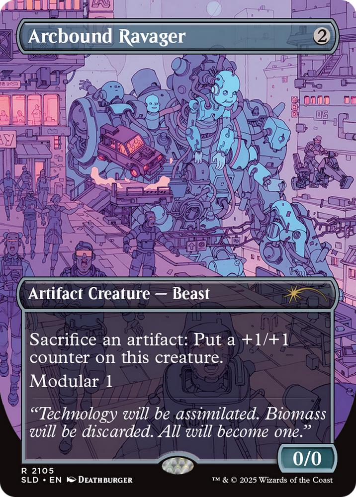 Arcbound Ravager (2105) (Galaxy Foil) [Secret Lair Drop Series]